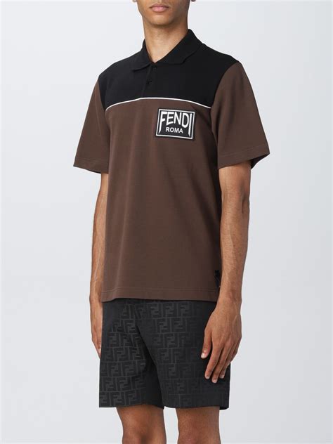 fendi polo shirt sale|Fendi polo shirt black.